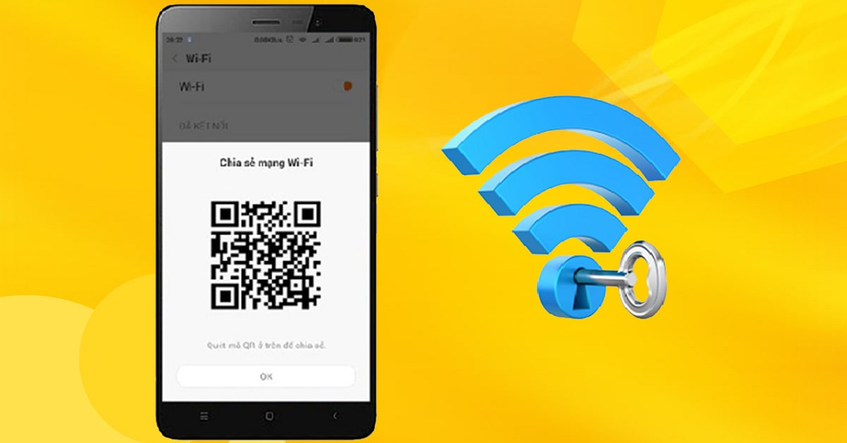 Chia sẻ mạng WiFi bằng mã QR với Android 10 cực dễ với cách sau