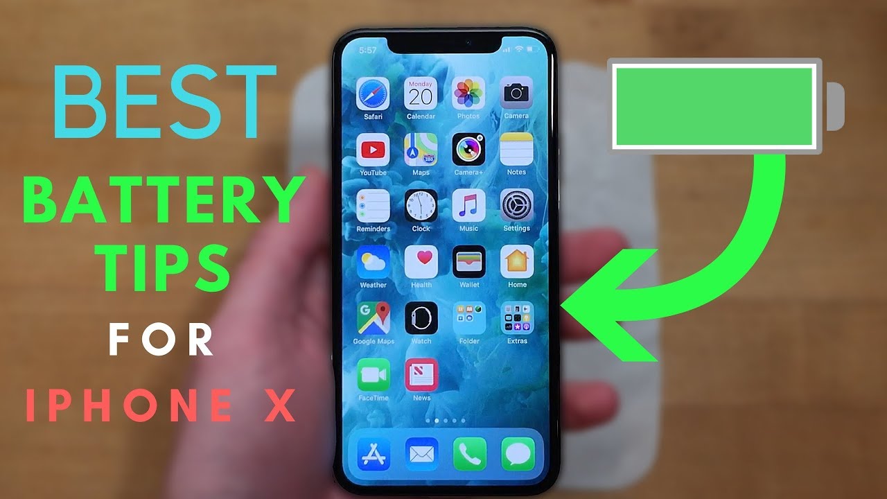 Cách tăng tuổi thọ pin iPhone X cơ bản và nâng cao