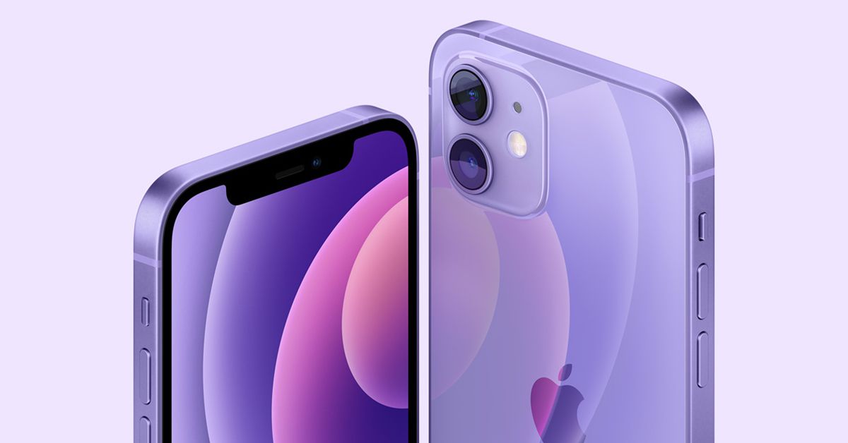 Apple ra mắt iPhone 12 và iPhone 12 mini màu tím tuyệt đẹp với giá không đổi