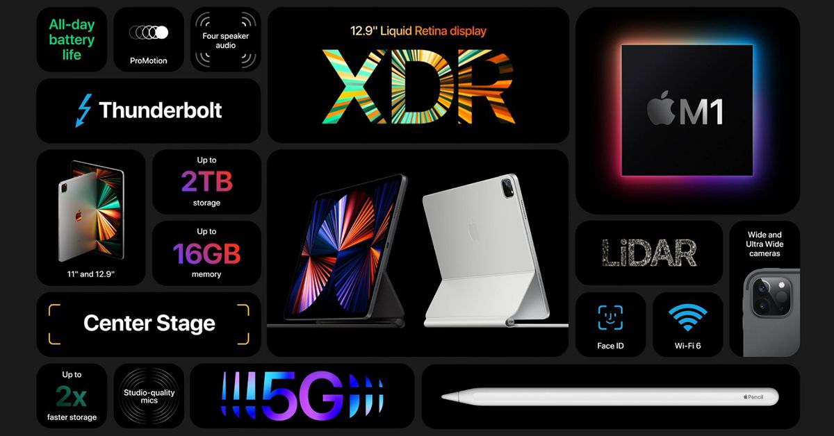 iPad Pro 2021 và iMac được Apple chính thức trình làng