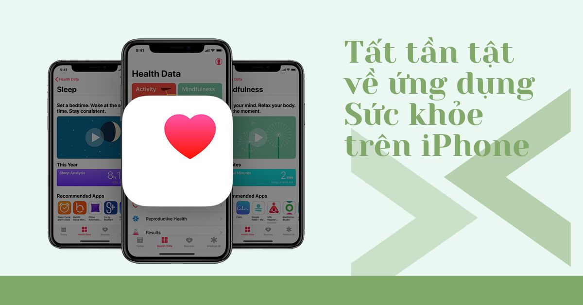 Ứng dụng Sức khỏe trên iPhone: Đây là tất cả những thông tin bạn nên biết