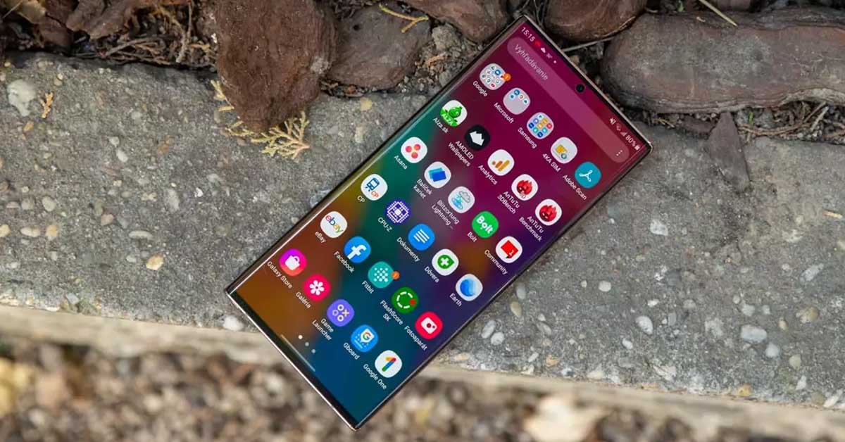Điện thoại Galaxy S22 Ultra đang gặp vấn đề về màn hình thiết bị