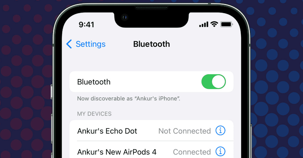 Hướng dẫn cách đổi tên Bluetooth iPhone giúp thiết bị cá nhân hóa và dễ nhớ hơn
