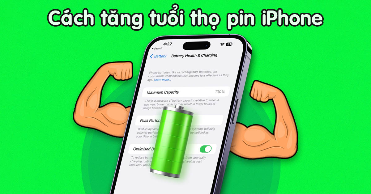 5+ cách tăng tuổi thọ pin iPhone mới nhất vô cùng dễ dàng