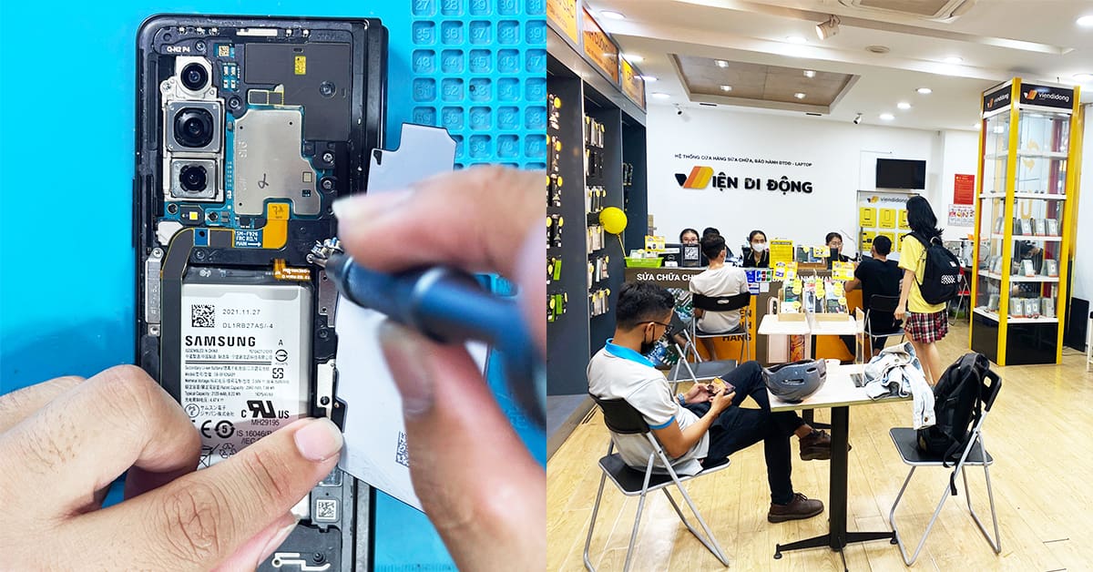 TOP 10 trung tâm sửa điện thoại uy tín tại TPHCM và toàn quốc