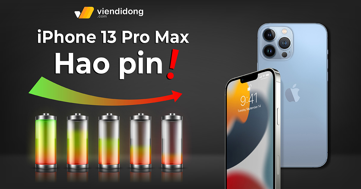iPhone 13 Pro Max hao pin: Nguyên nhân và Cách khắc phục